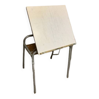 Table à dessin scolaire Vintage