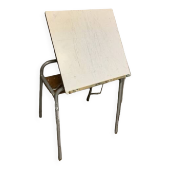 Vintage school drawing table