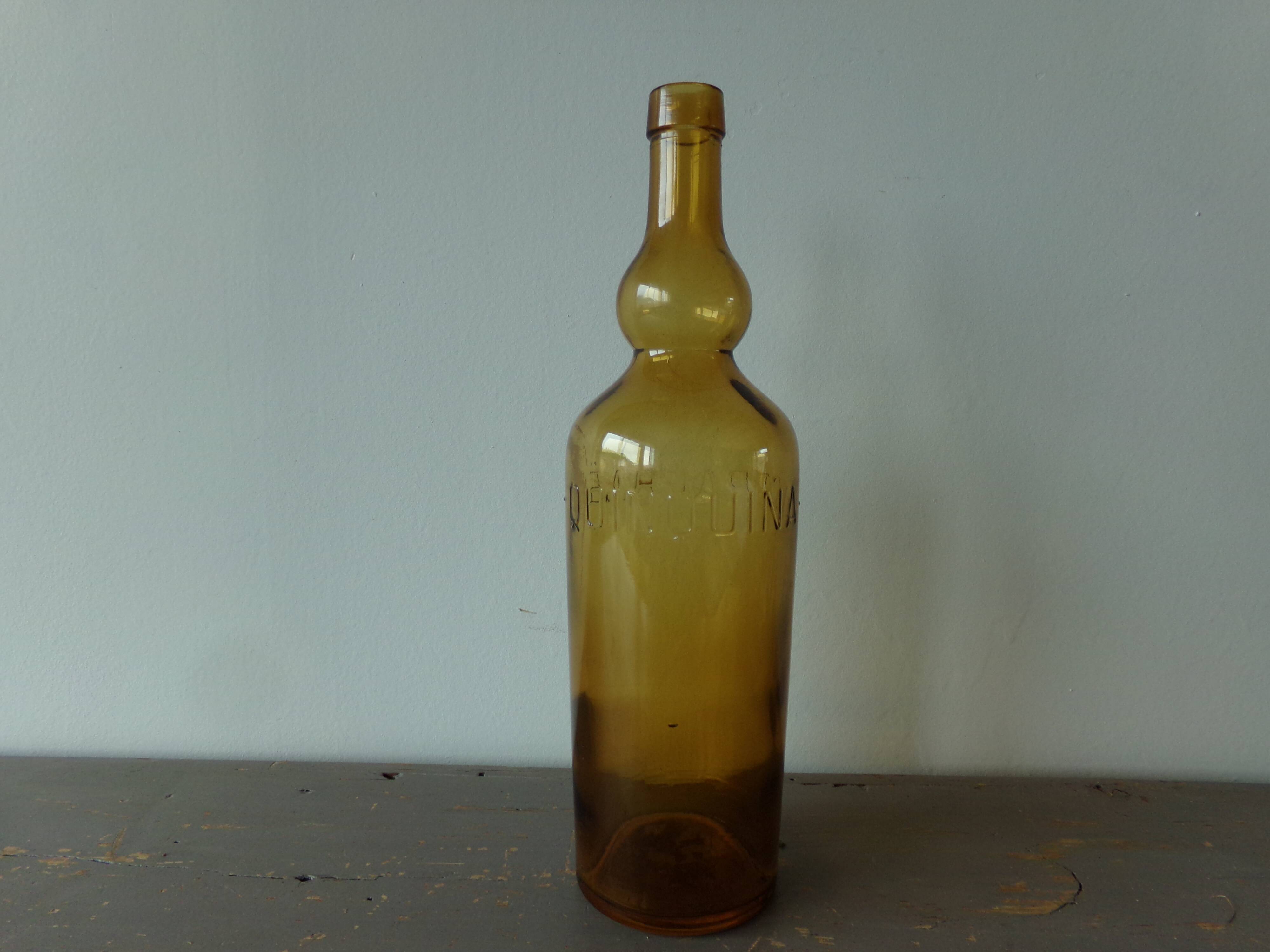 Old amber bottle St Raphael