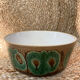 Enamelled salad bowl
