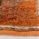 3x9 Vintage Brown & Orange Runner Rug, 84x285Cm