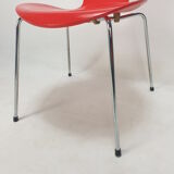 Set of 6 chairs "model 7" Arne Jacobsen for Fritz Hansen, Denmark, 1991
