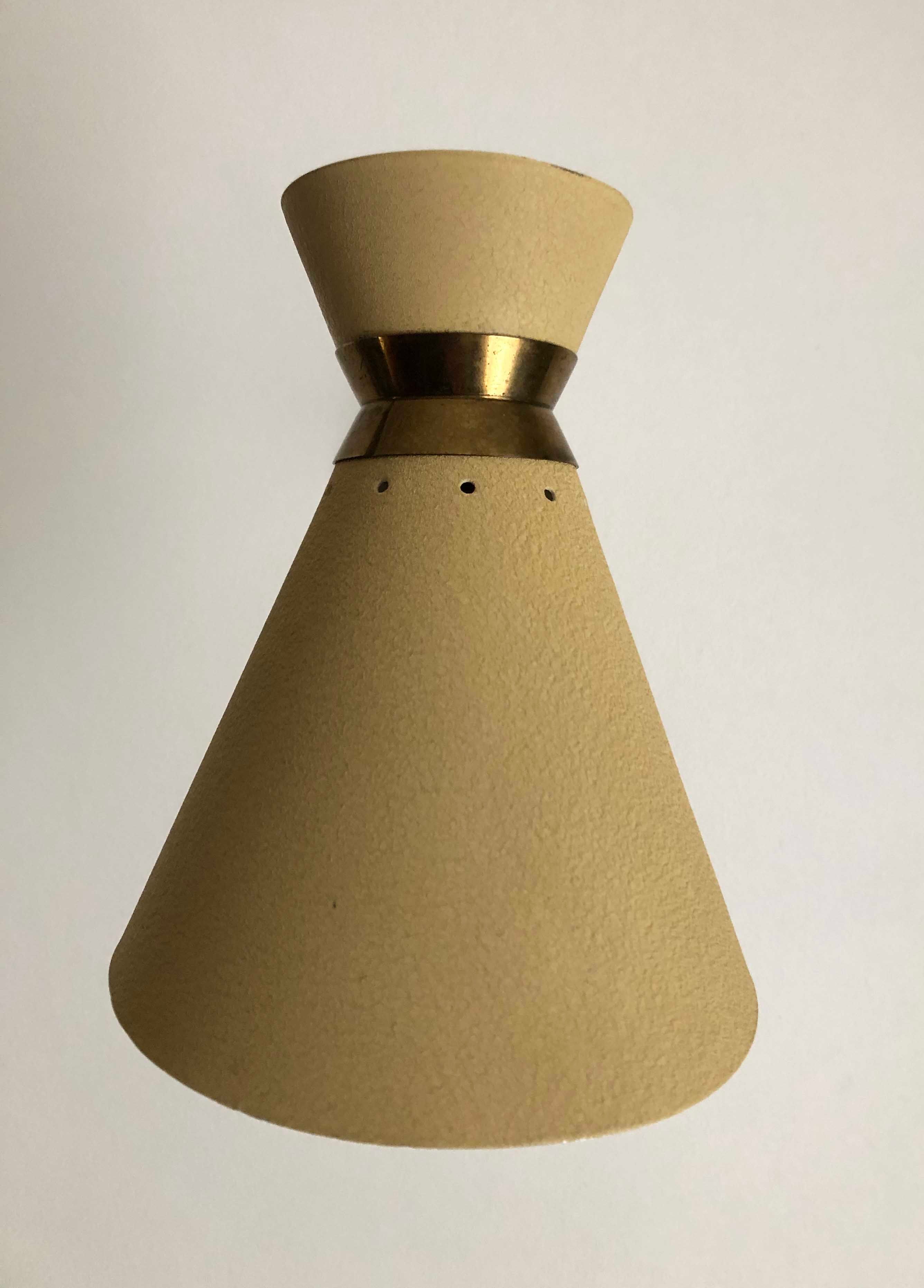 Ancient articulated diabolo wall sconce 1950s - 1960s