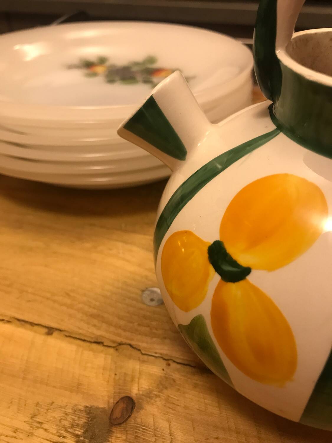 Revernay ceramic pitcher from the 50s