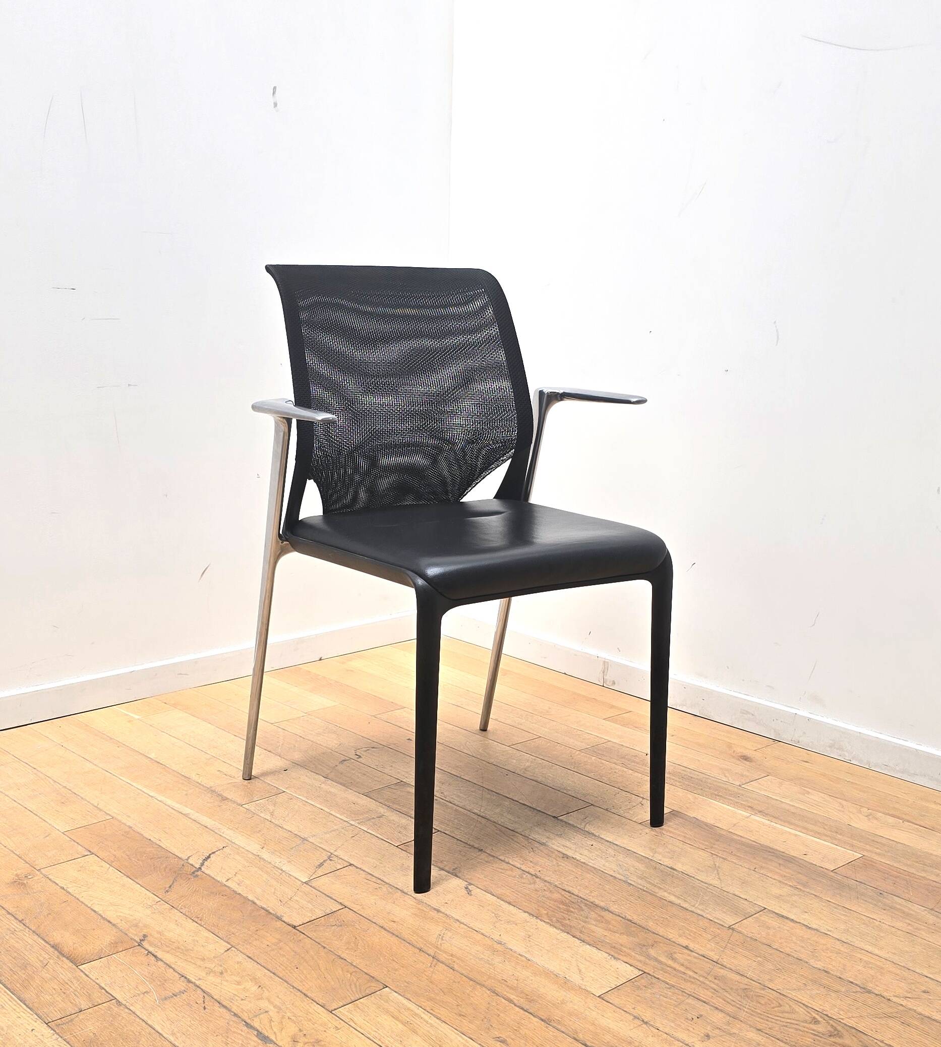 Set of 8 MediaSlim chairs, Vitra