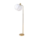 Mid-century modern brass floor lamp Bergboms G-03, Sweden, 1960s
