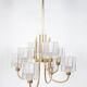 Lustre en Verre Cristal de Peill & Putzler, 1970s