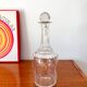 Large crystal wine carafe early 20th century