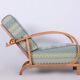 Art Deco Lounge Chair attributed to Jindřich Halabala for Up Závody, Former Czechoslovakia, 1920s