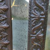 Old mirror with beading