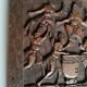 Maurice Sonfack African Tribal Carved Wooden Panel Cameroon