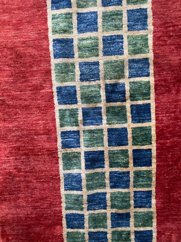 Tapis contemporain design, Gabbeh persan 225x256 cm