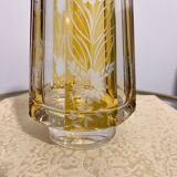 Bohemian crystal vase