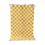 Tapis berbère, Lemon Check II, 147 x 235