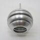 Pair of brushed aluminum Mercury wall lights by Eglo 90s