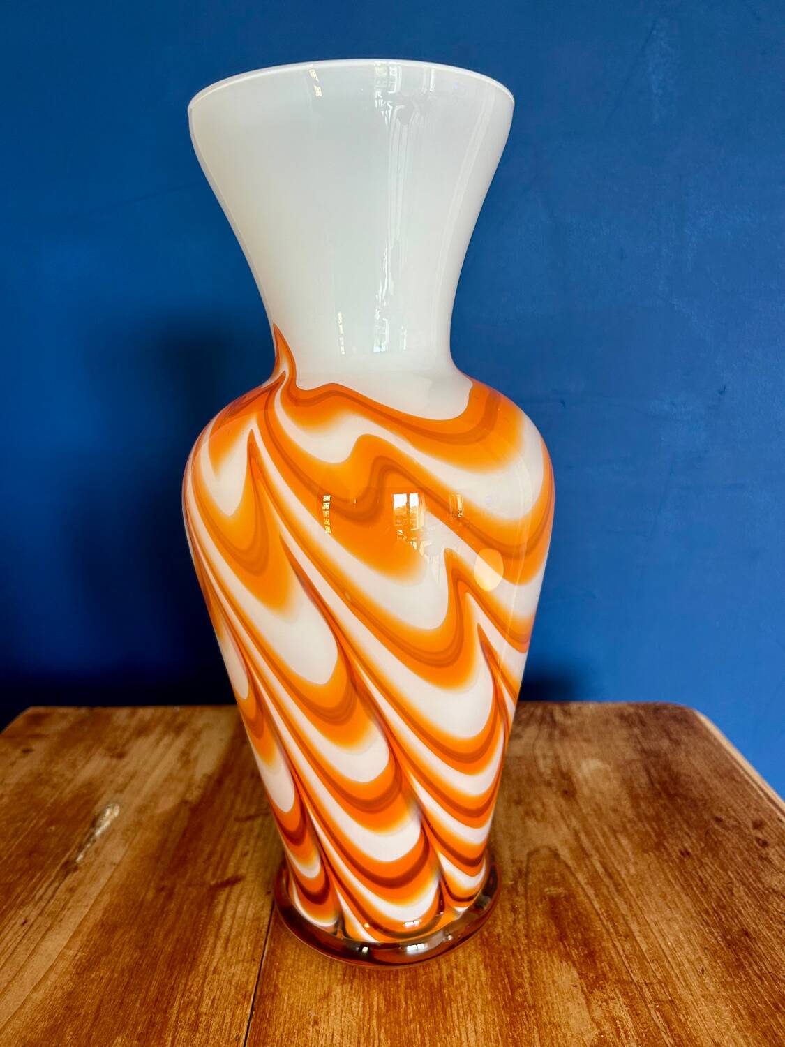 Vintage Florentine Opaline Vase