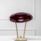 Lampe de table/bureau en laiton du milieu du siècle, France vers 1950