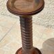 Charles dudouyt vintage oak plants holder