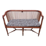 Old wooden bench leopard veranda living room 6 feet vintage