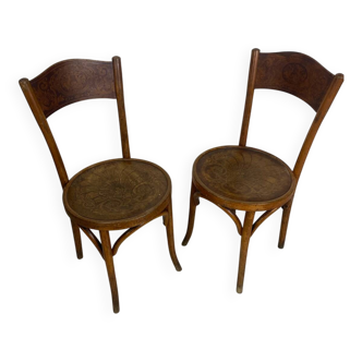 Bistro chair pair