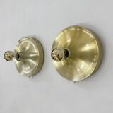 Mid-century design honsel space age disc lamp , 1970s attributed to Charlot