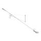Iconic wall lamp Flos model 265 (white colour)