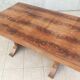 Art Deco table in walnut veneer