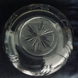 Crystal and silver bowl