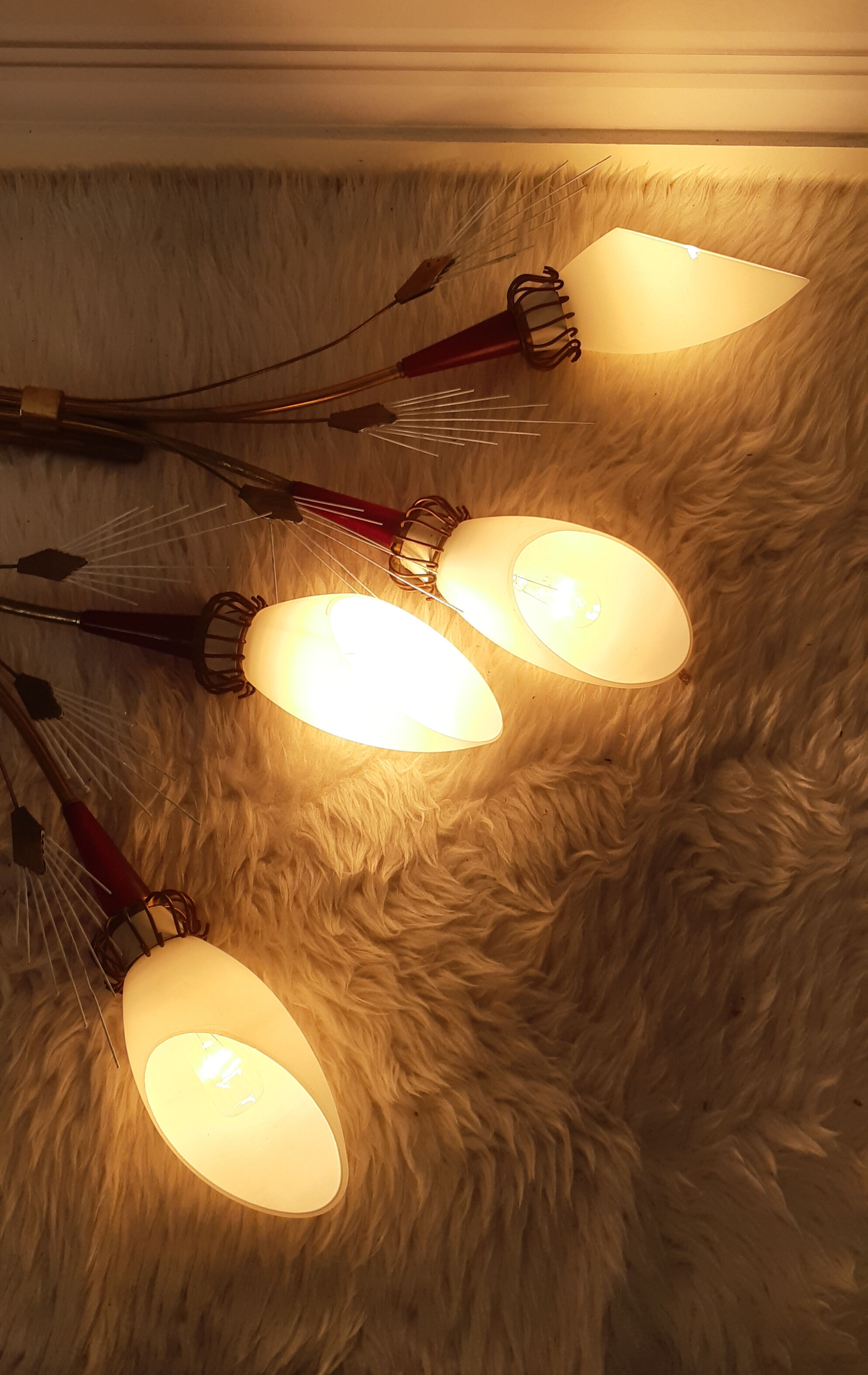 Pair of vintage wall sconces