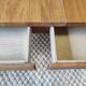 Farmhouse coffee table in oak