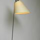 Original 1960s metal chrome floor lamp by Josef Hurka for Napako Czech