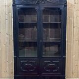 Napoleon III 19th century library in blackened wood
