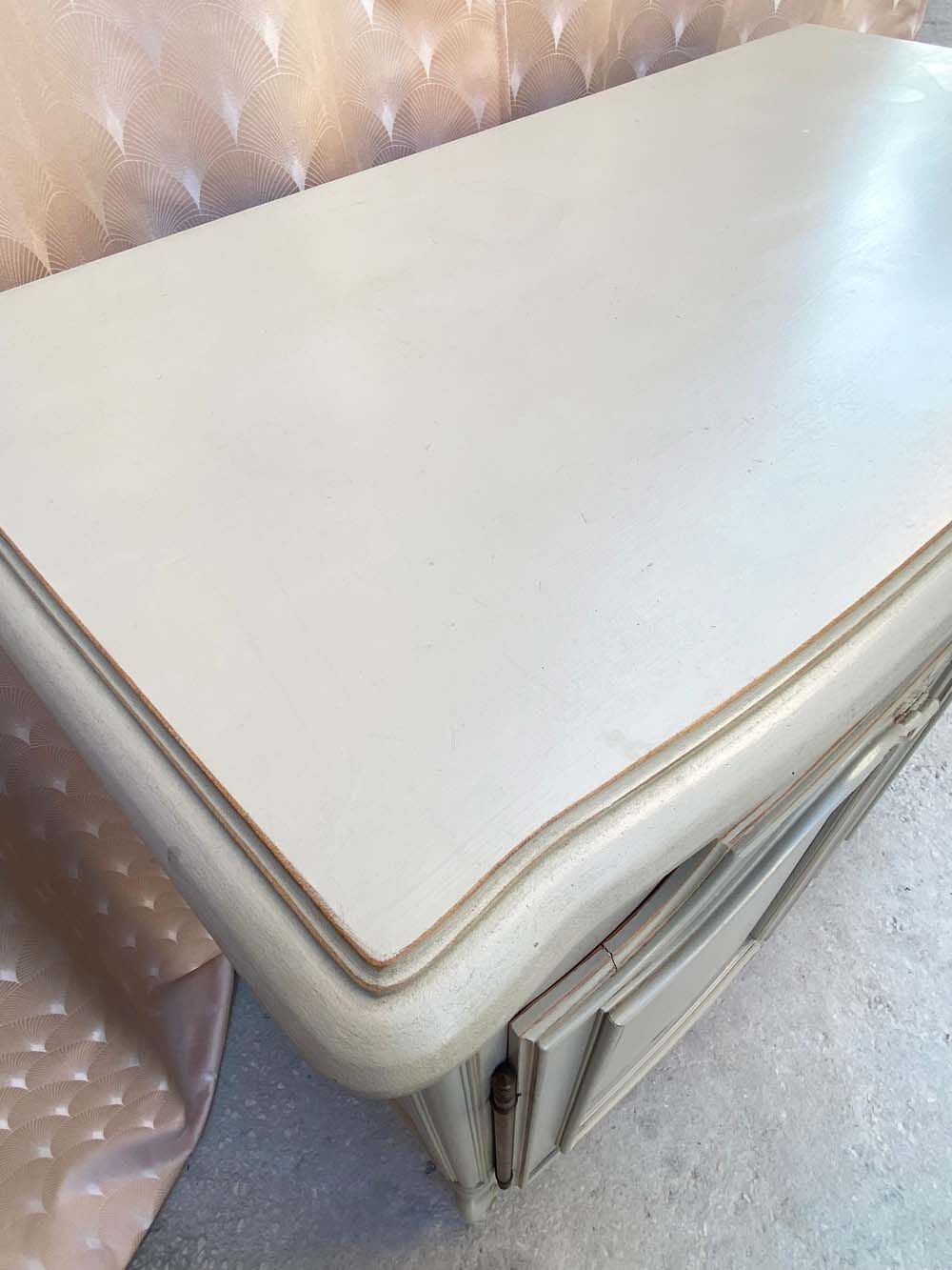 Painted wooden sideboard