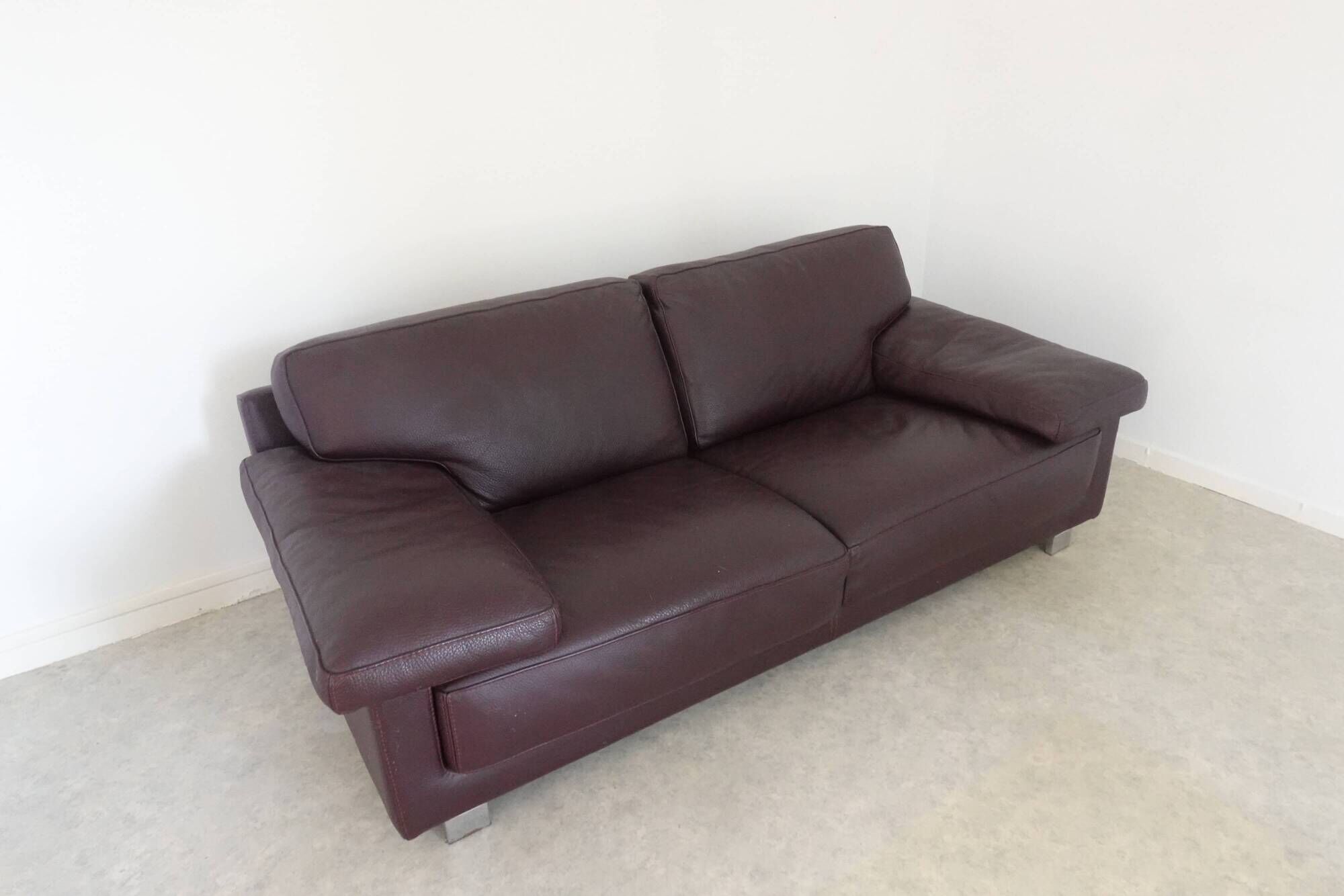 Roche Bobois leather sofa