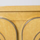 Four-door birch wood enfilade. 1970s.