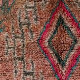 Moroccan pink carpet - 167 x 314 cm