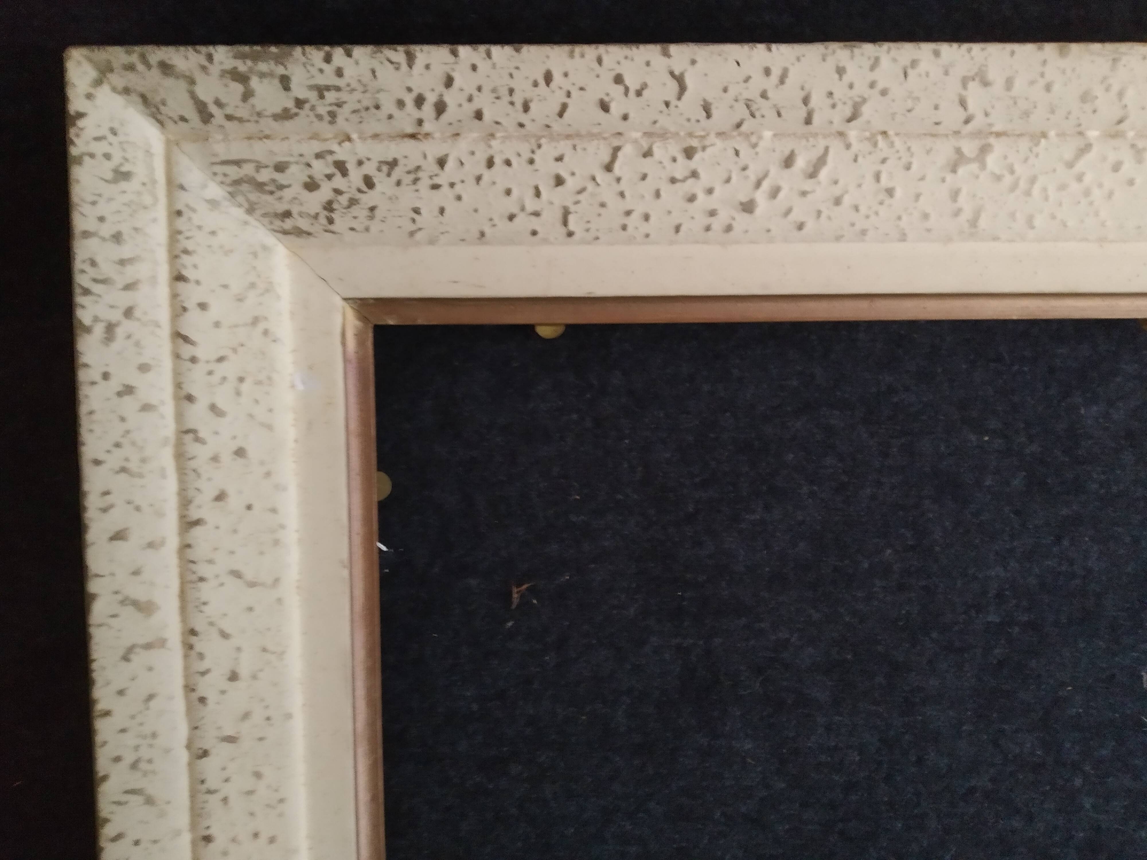 Patinated art deco frame