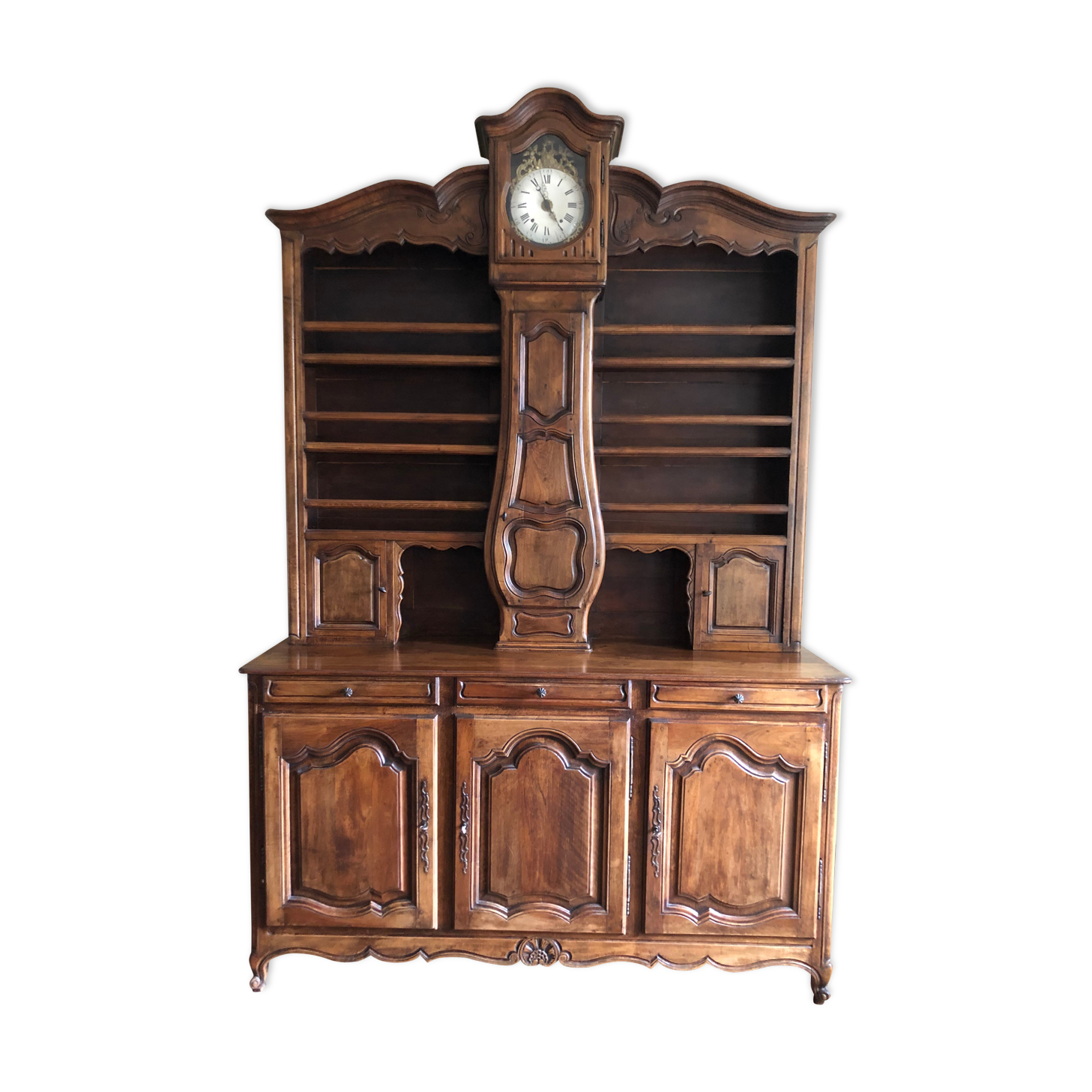Buffet/cupboard with clock box