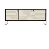 Sideboard with Hand-Made Relief, 1960s.