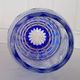 Large Vintage Nachtmann "Bamberg" Cobalt Blue Cut-to-Clear Crystal Vase
