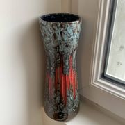 Vintage West Germany Fat Lava Vase