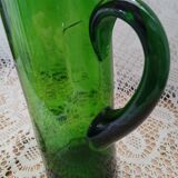 Old green pitcher