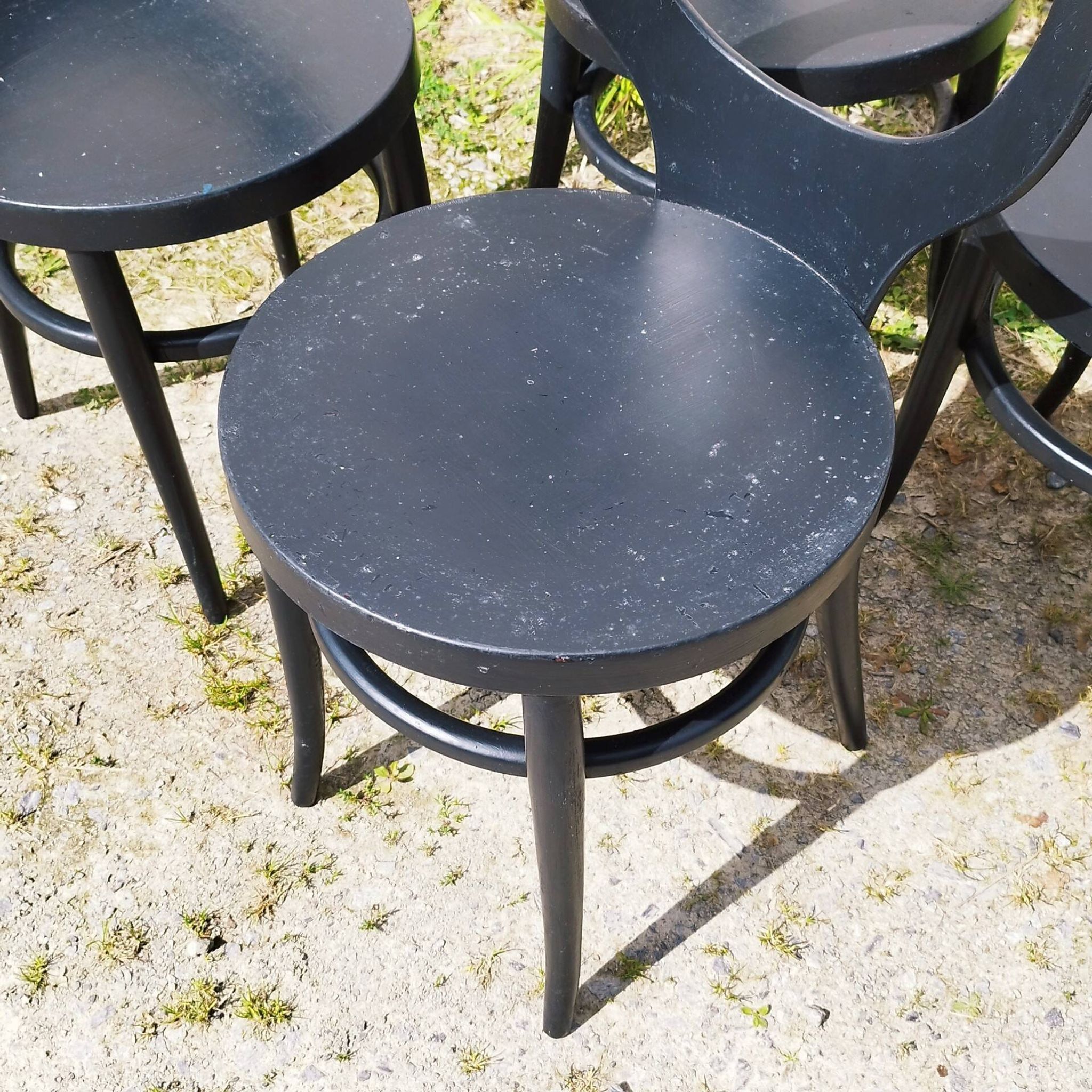 Serie de 4 chaises modèle Baumann