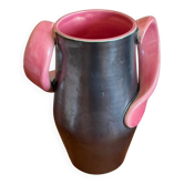 Vase en céramique signé