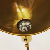 1970s adjustable BOLA brass floor or table lamp by Florian Schulz