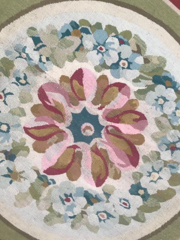 Carpet style woven Aubusson hand 240 X 315 CM