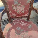 Paire de fauteuils cabriolets de style louis xv