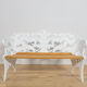 Banc de jardin Coalbrookdale de style victorien, Royaume-Uni, années 1950
