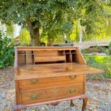 Chippendale Style Mahogany Sloping Desk, Secretary