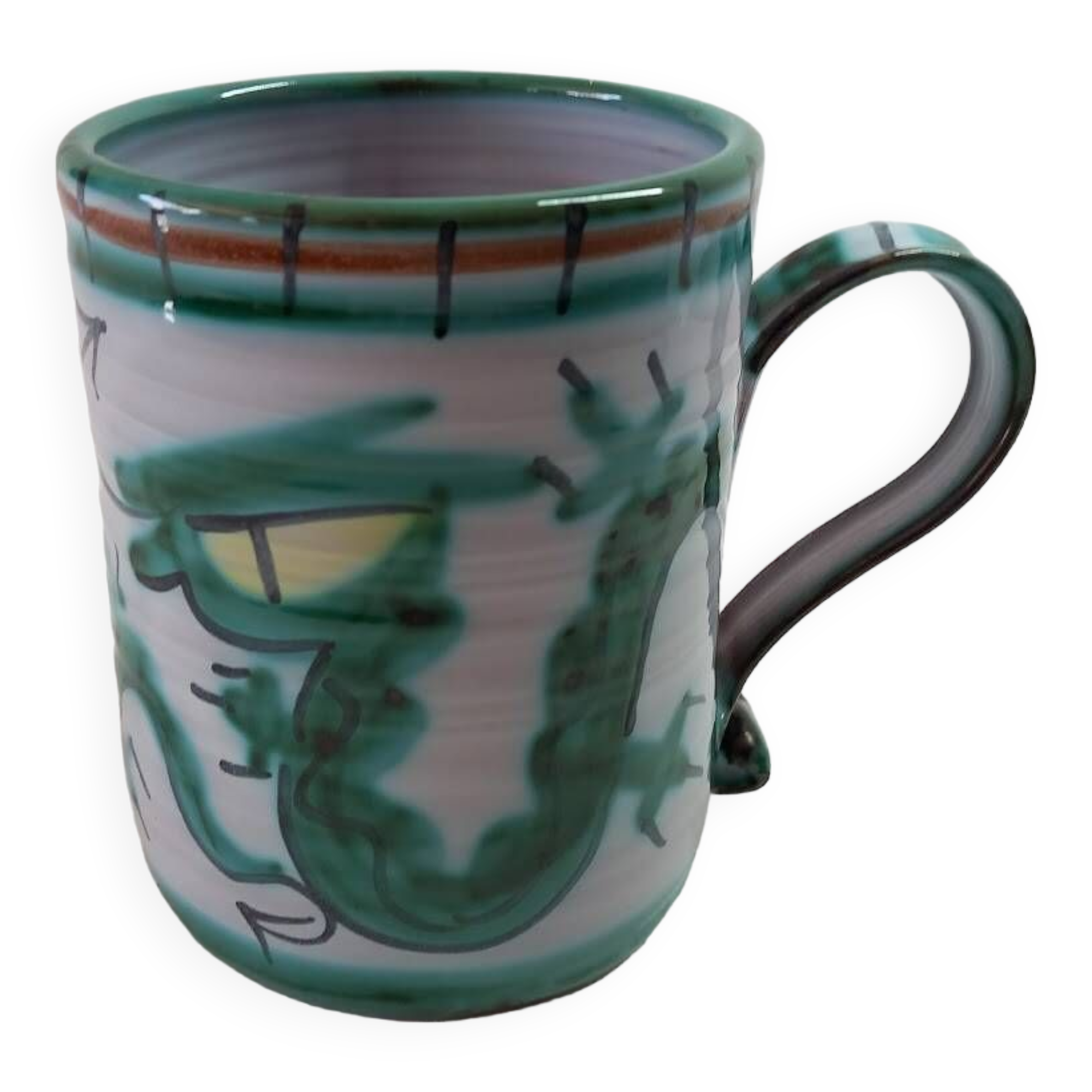 Vintage ceramic mug